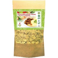 Картофельное пюре с мясом и сливками 130гр.